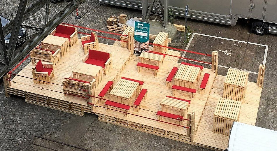 Awesome Pallet Patio Terrace Furniture Plans Wood Pallet Furniture