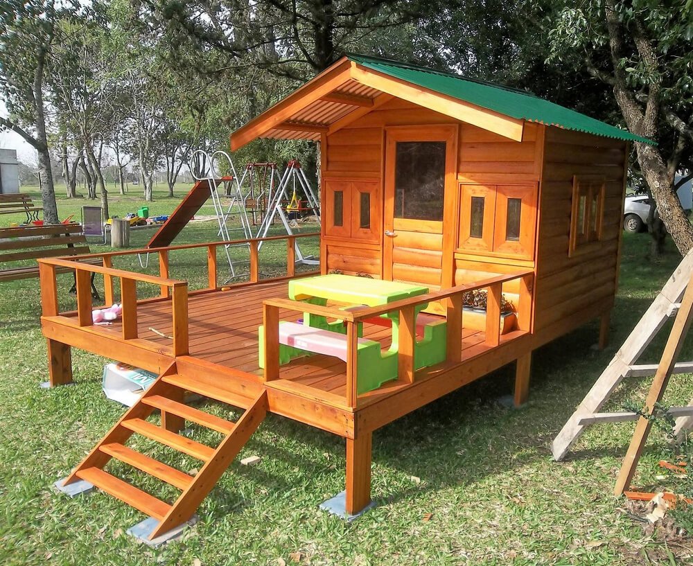 pallets made patio house