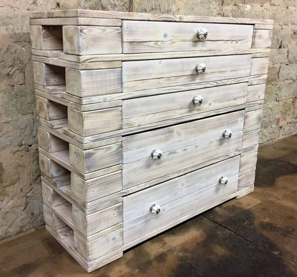 Recycled Wood Pallets Dresser Table Plan Wood Pallet Furniture