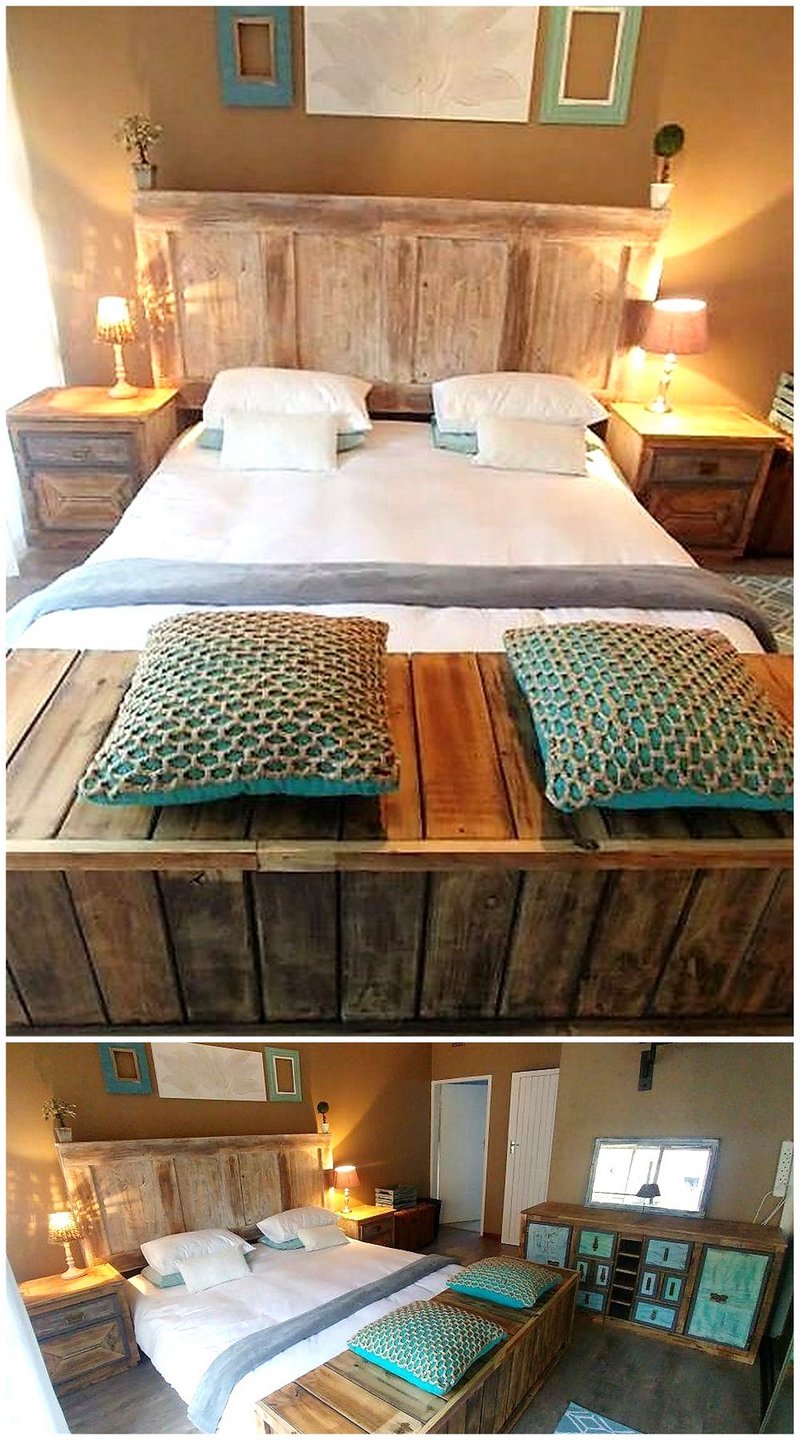 pallet bedroom plan