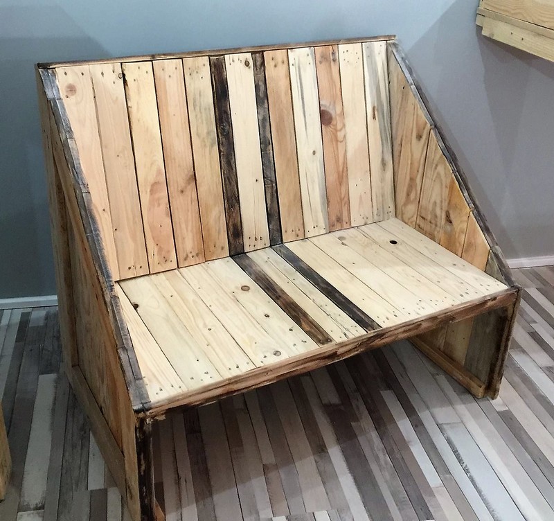 pallet bench