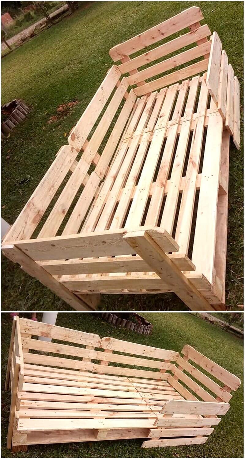 wood pallet bed for kids