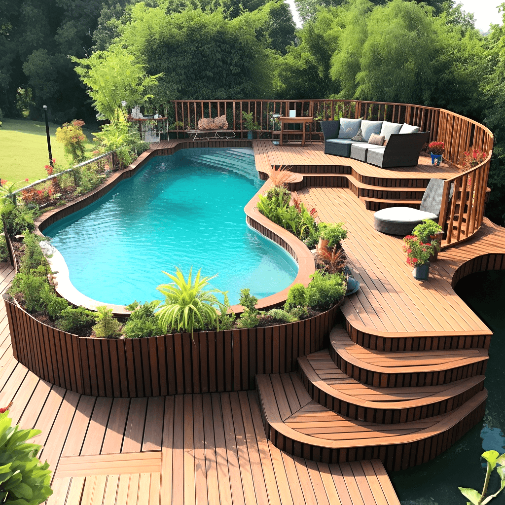 Splash into Serenity Wooden Swimming Pools for Your Backyard Paradise (3)
