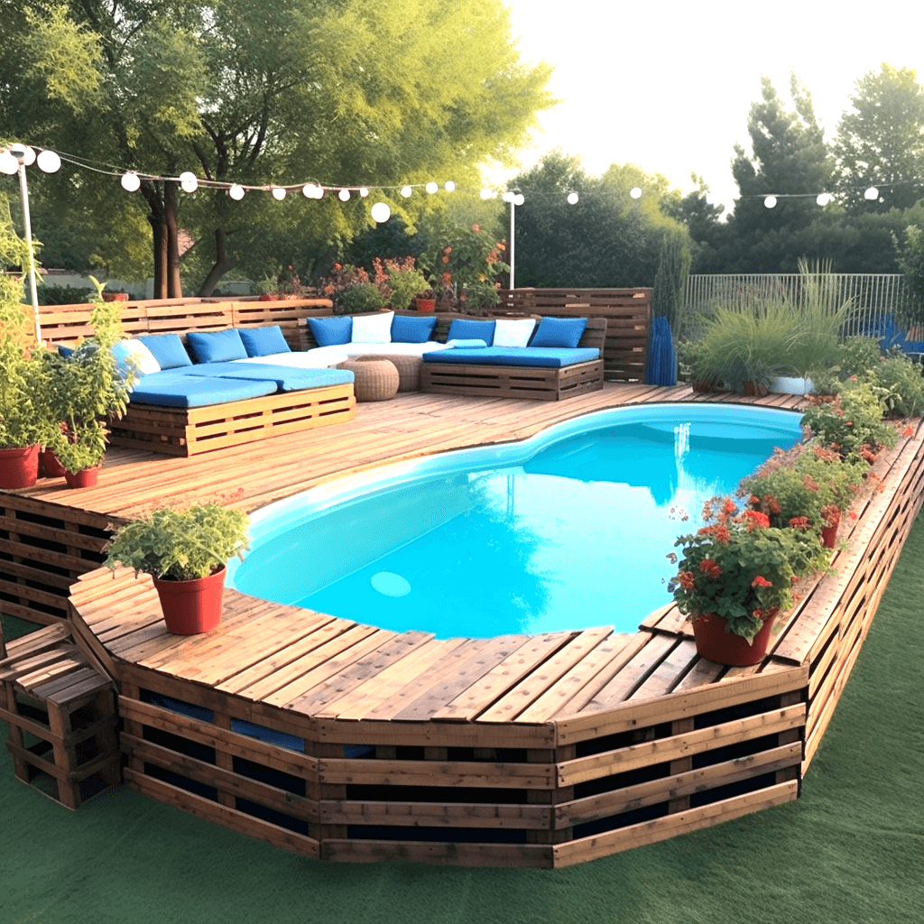 Splash into Serenity Wooden Swimming Pools for Your Backyard Paradise (32)