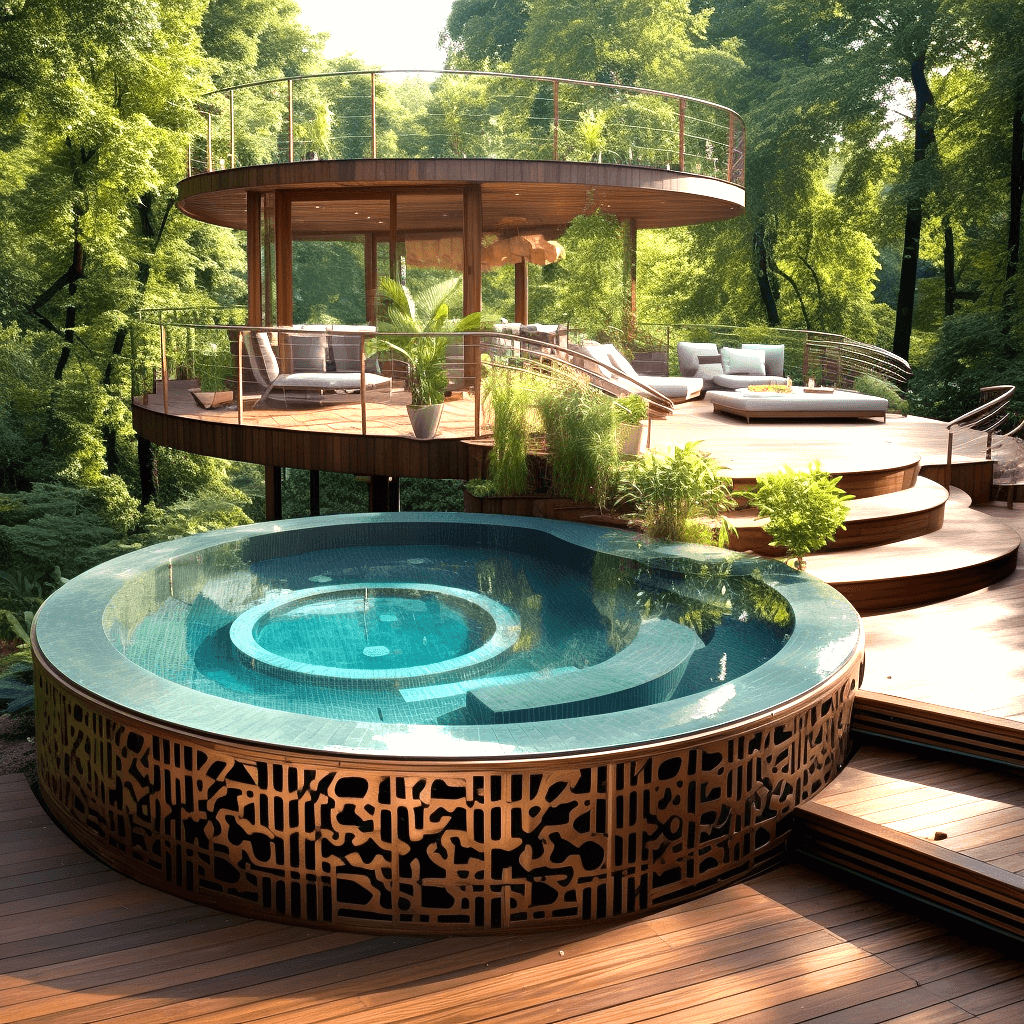 Splash into Serenity Wooden Swimming Pools for Your Backyard Paradise (7)