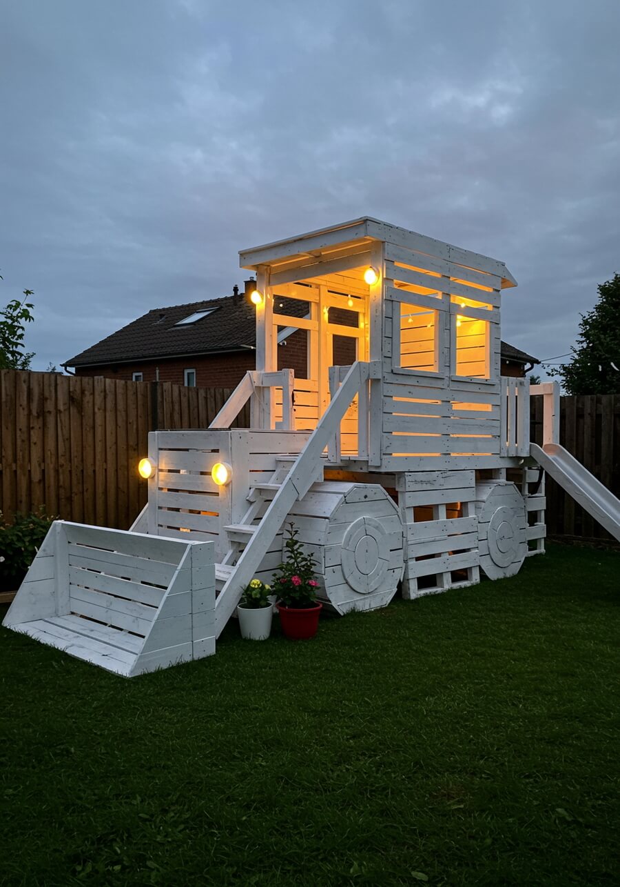 wood pallets kids playhouses (17)
