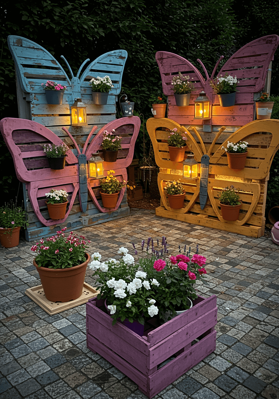 wooden pallet planters (15)