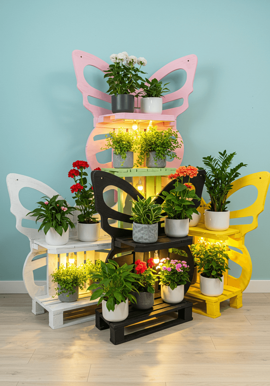 wooden pallet planters (2)