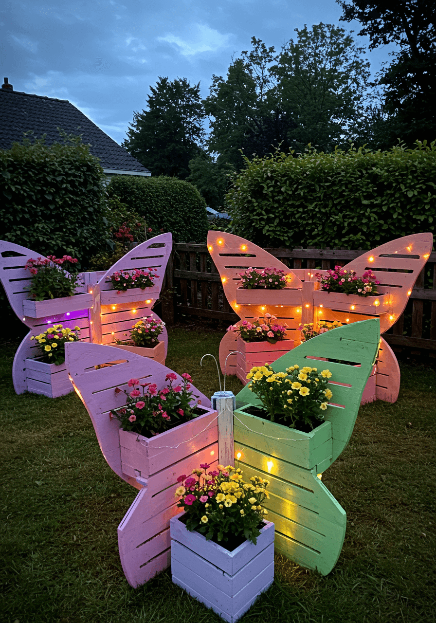 wooden pallet planters (24)