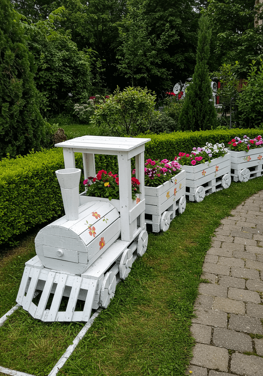 wooden pallet planters (25)