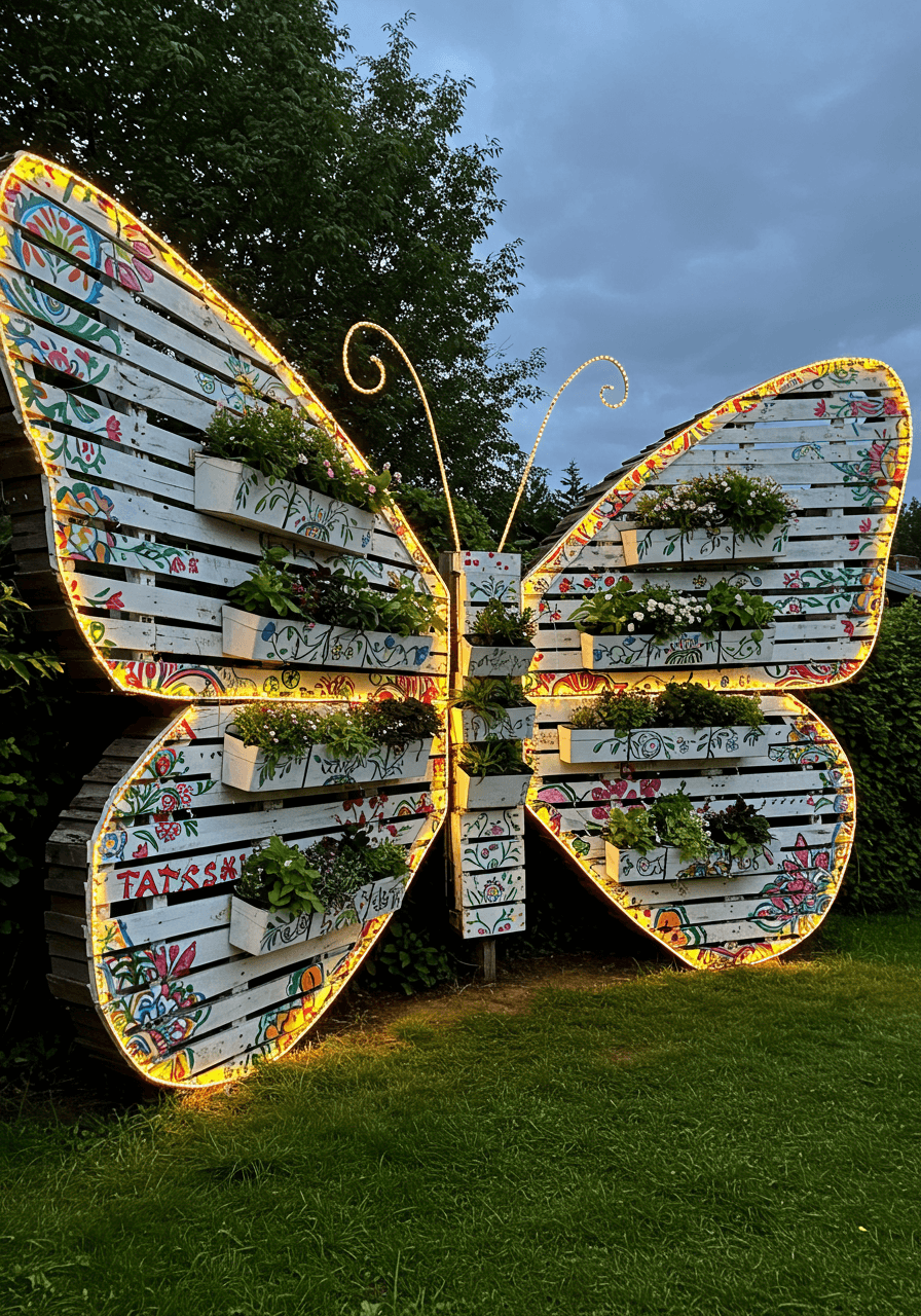 wooden pallet planters (31)