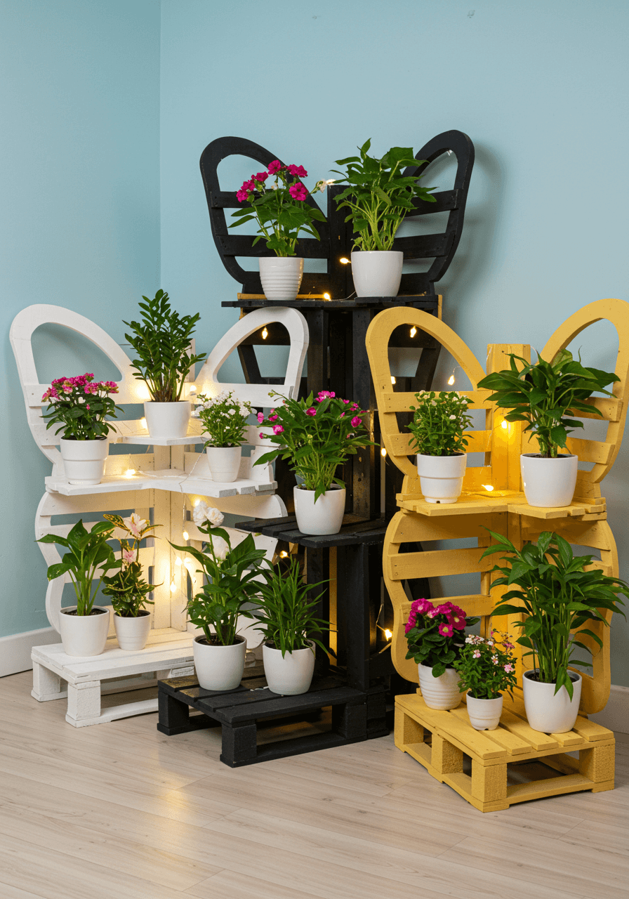 wooden pallet planters (4)